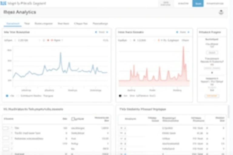 Gráfico de análisis de datos web mostrando tendencias de tráfico y comportamiento del usuario.